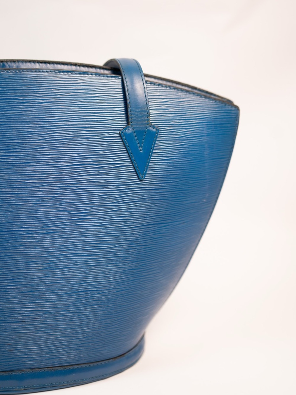 Louis Vuitton Blue Epi Leather Tote Bag - Picture 4 of 9